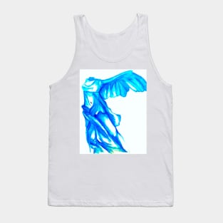 Vibrant Winged Victory Print Tank Top